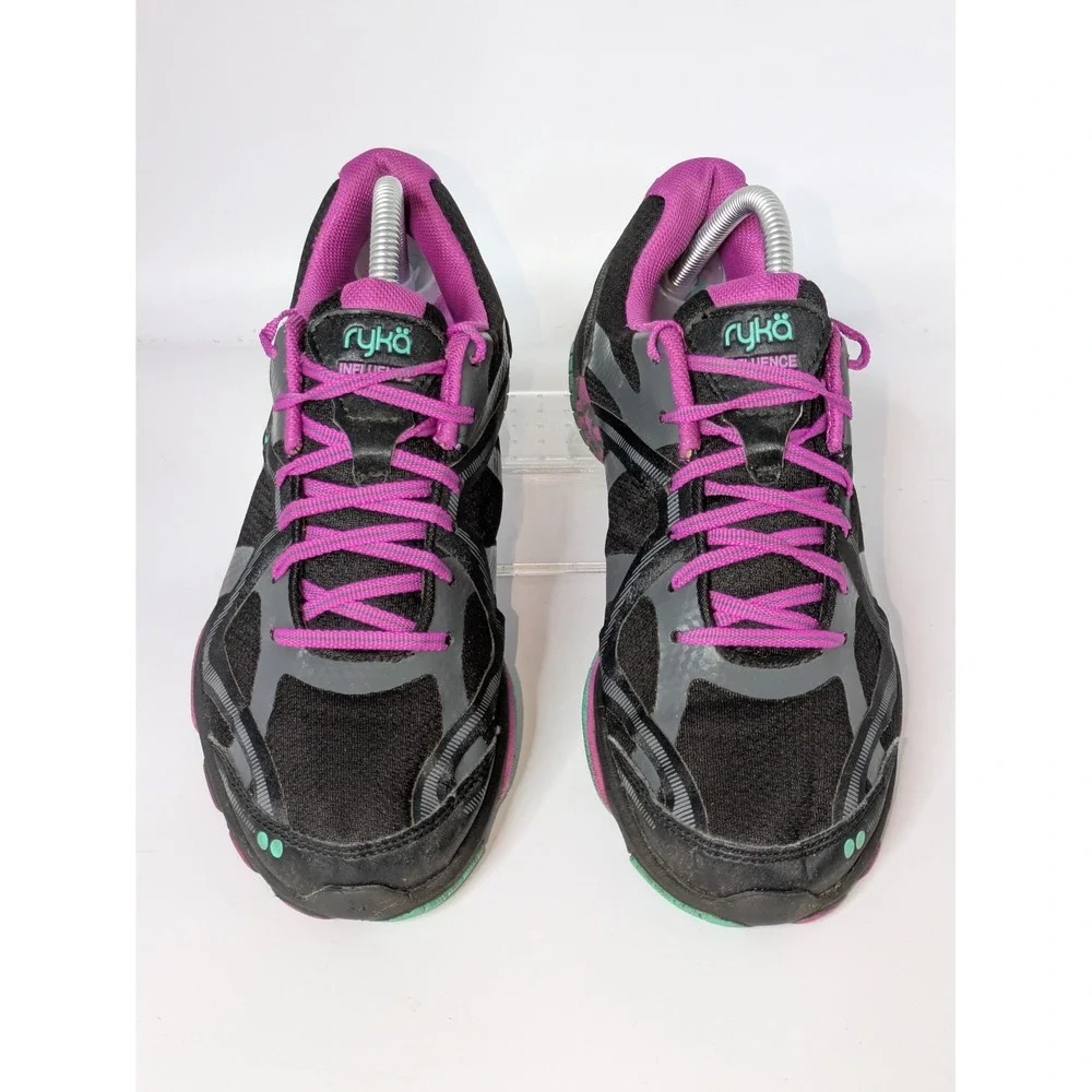 Ryka Influence Women's Size 9M Black Pink Training Fitness Sneakers Shoes